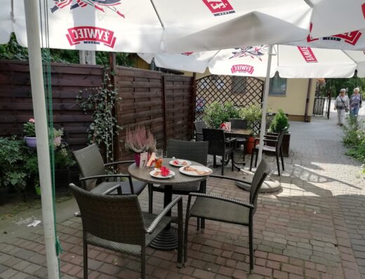 Pizza in Garden