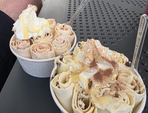 Rolowani, lody tajskie